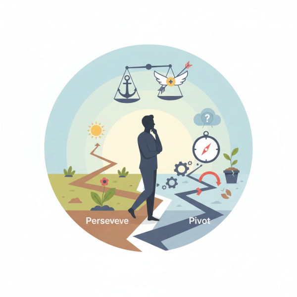 The Entrepreneurial Dilemma: Pivot or Persevere?