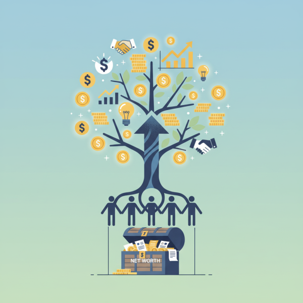 Cultivating Network Connections for Financial Prosperity