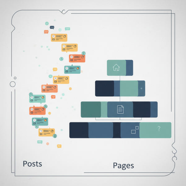Posts vs. Pages: A Detailed Functional Comparison