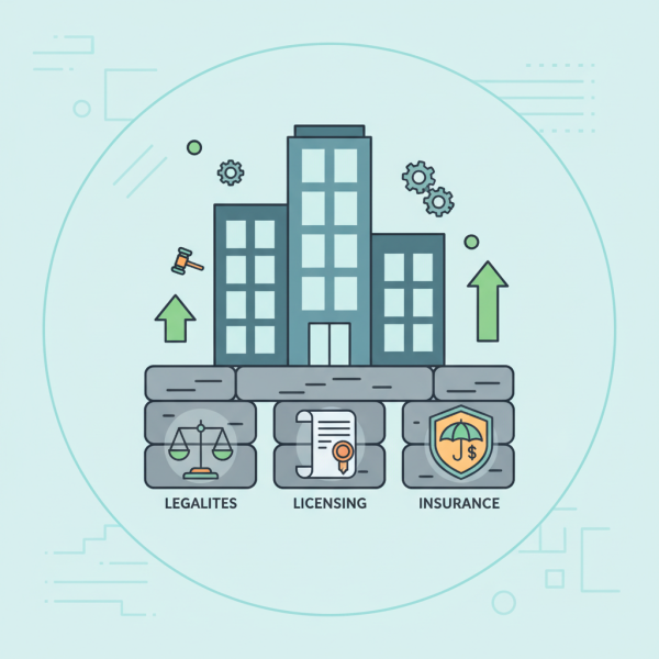Business Foundations: Legalities, Licensing, and Insurance