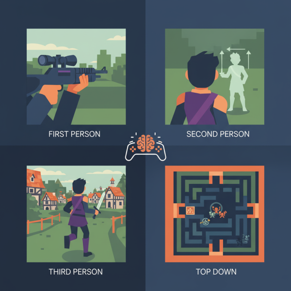 Key Game Views FPV, SPV, TDV, TPV