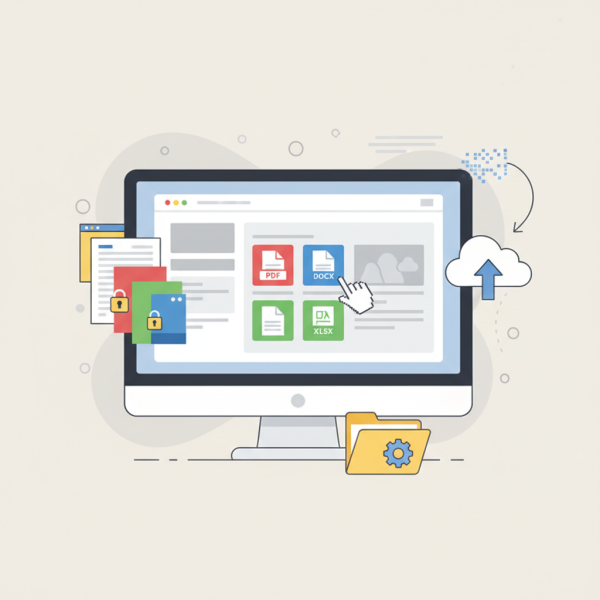 Uploaded Document Management in WordPress