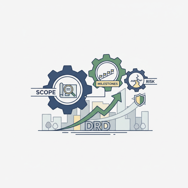 Scope, Milestones, and Risk Management in Your DRD