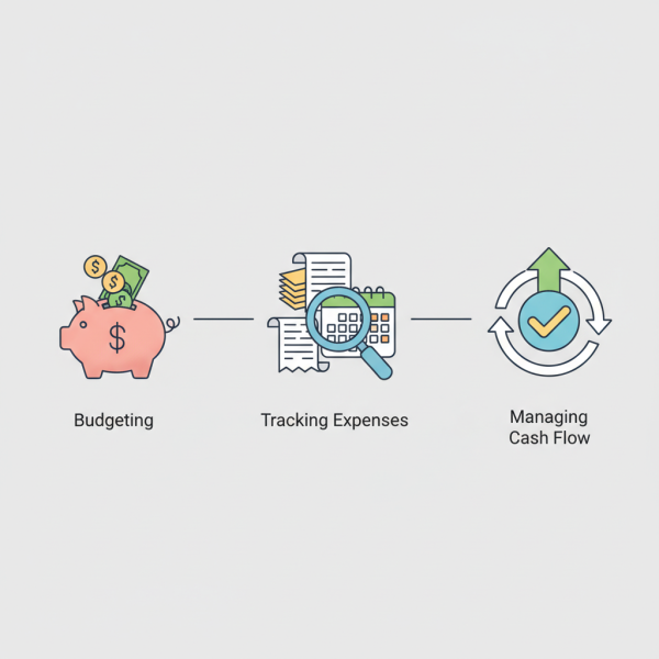 Budgeting, Tracking Expenses, and Managing Cash Flow