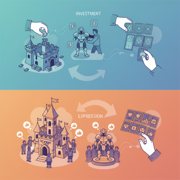 The Appeal of Invest and Express Games