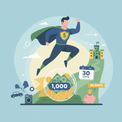 How to Build Your First $1,000 Emergency Fund in Just 30 Days