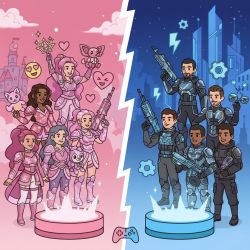 Key Differences Between Pink Market and Blue Market Video Games