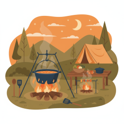 Outdoor Cooking and Campfire Culinary Skills