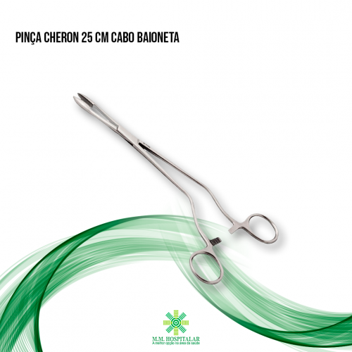 PINÇA CHERON 25 CM CABO PARA
