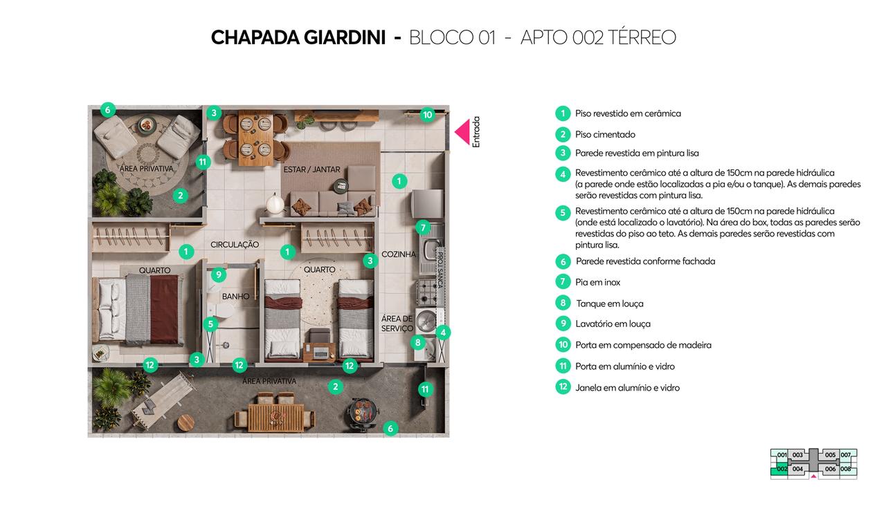 Chapada Giardini MRV Bloco