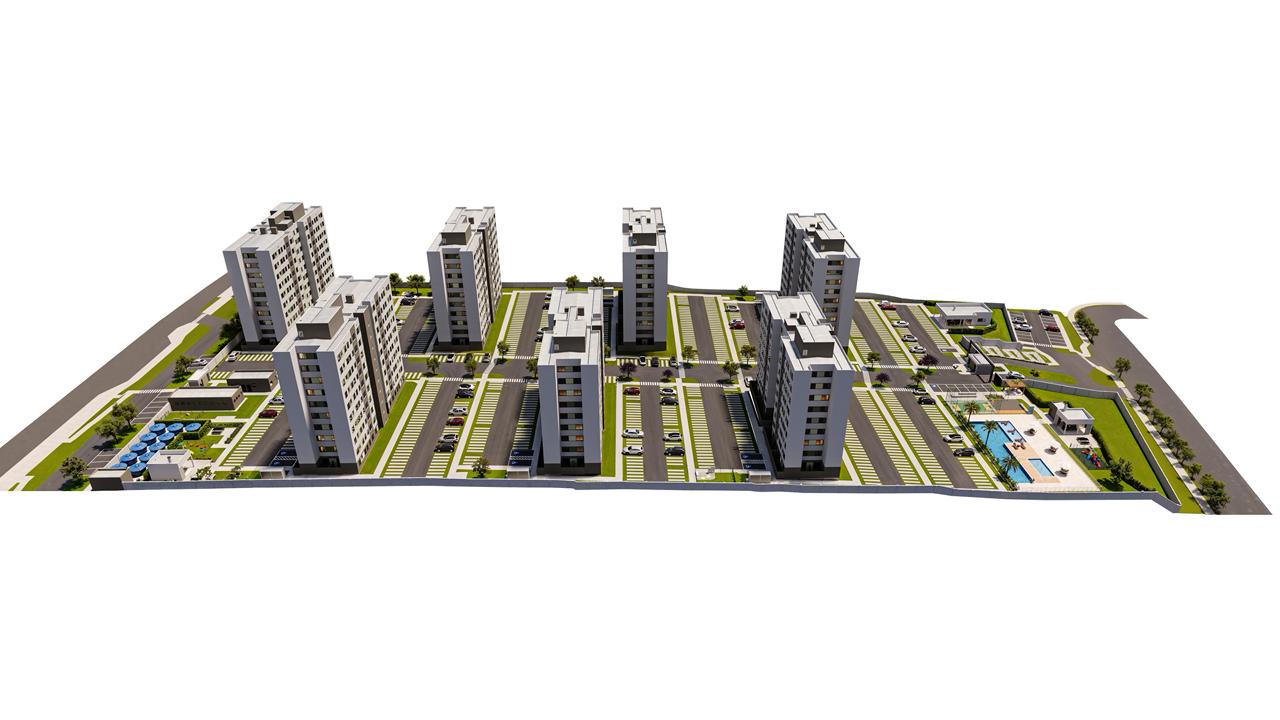 Chapada Giardini MRV - Implantação