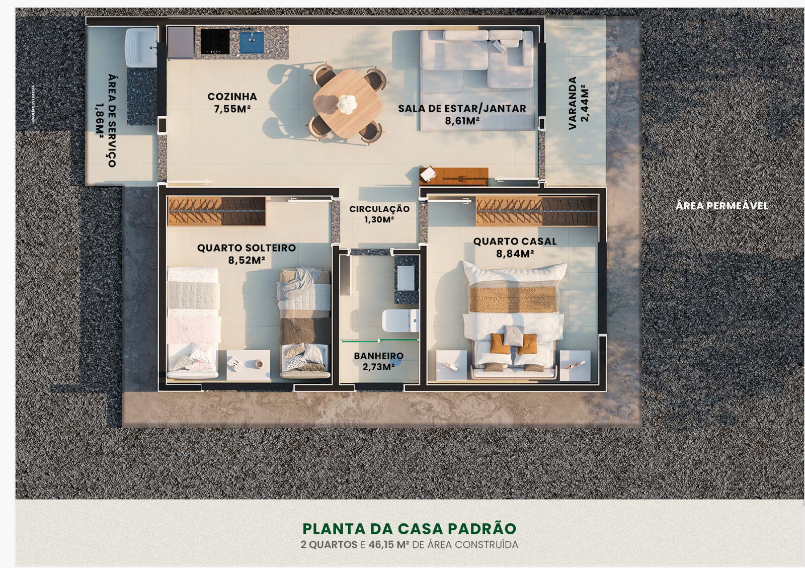 Condomínio Arara azul 20