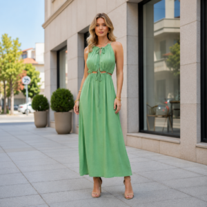 VESTIDO LINDA VERDE