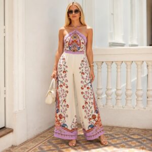 MACACÃO VISCOSE FLORAL
