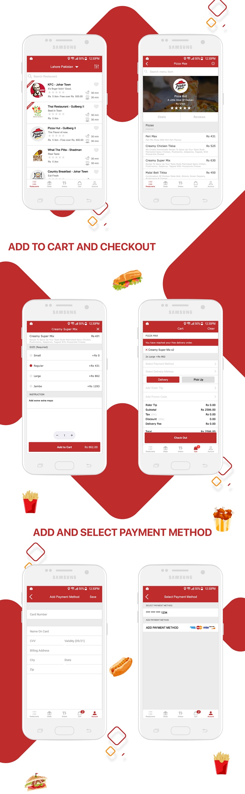 Restaurant Food Delivery & Ordering System With Delivery Boy - Android v1.0.1 - 7