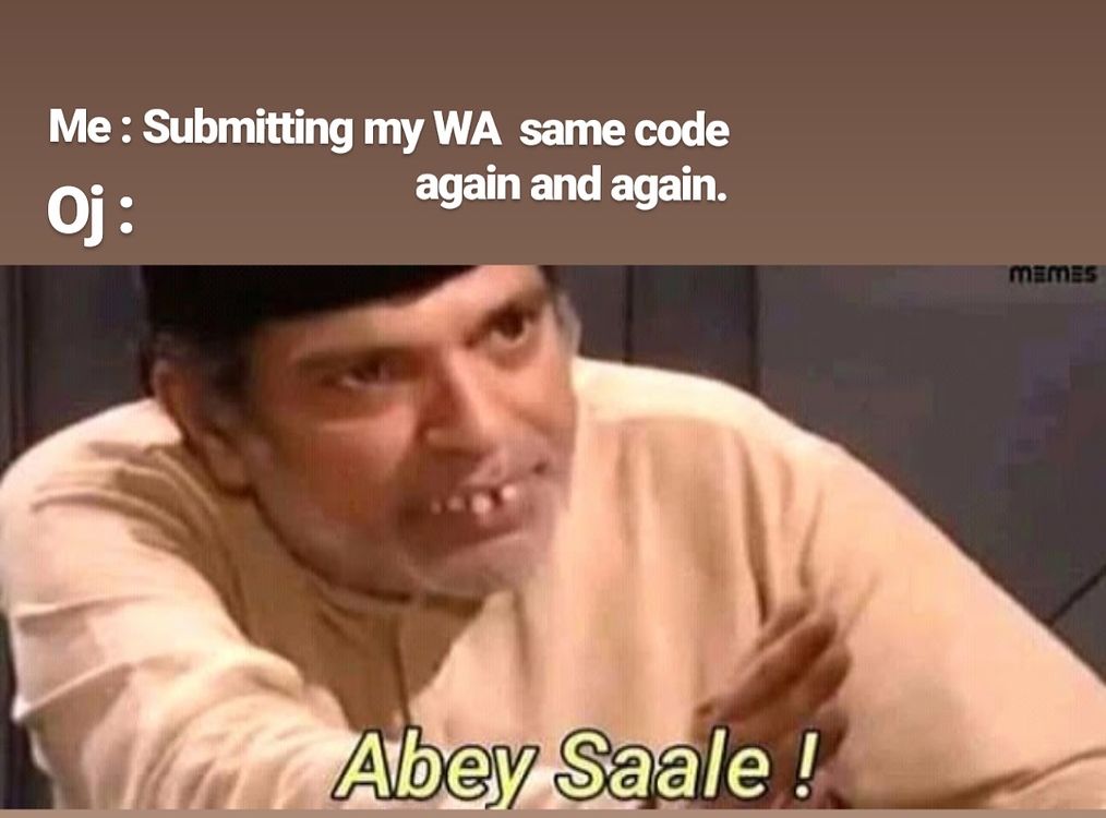 Memes on Competitive-Programming - faq - CodeChef Discuss