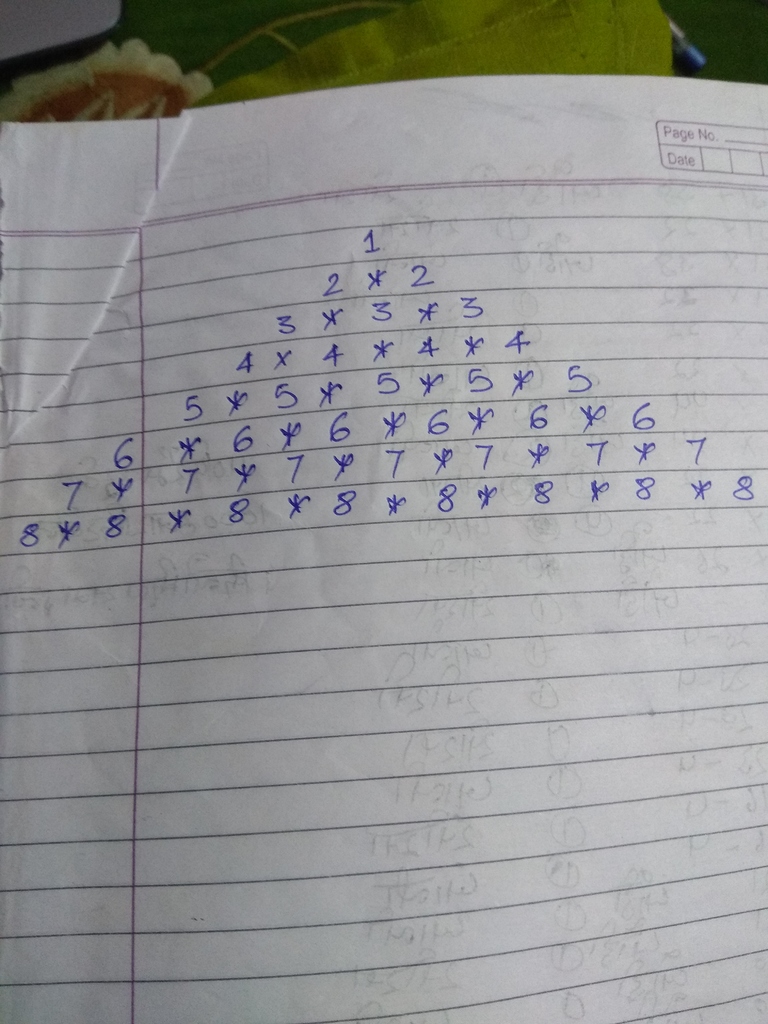 Need help in printing a pattern - help - CodeChef Discuss