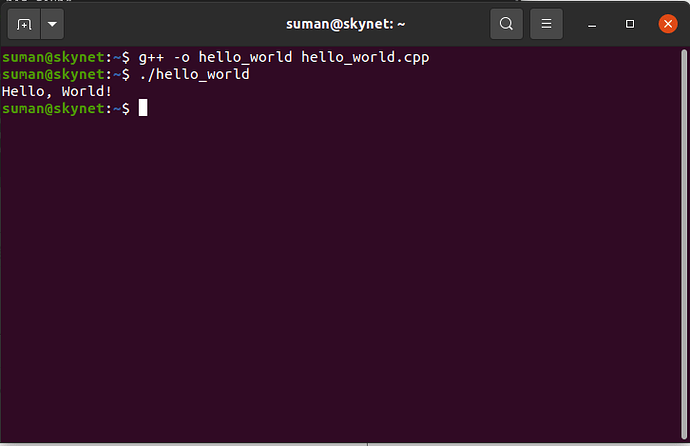 How to precompile in ubuntu 20.04 LTS--HELP? - help - CodeChef Discuss