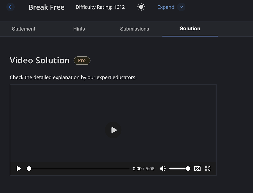 Video solutions general CodeChef Discuss