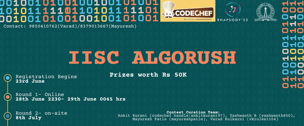 IISc AlgoRush