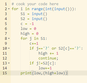 Runtime error on CodeChef editor but it's running perfectly on PyCharm ...