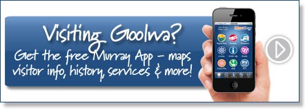 Visiting Goolwa? Get the free Murray River App