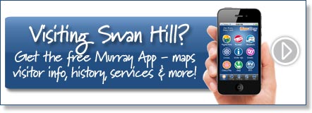 Visiting Swan Hill? Get the free Murray River App