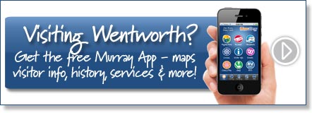 Visiting Wentworth? Get the free Murray River App
