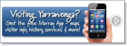 Visiting Yarrawonga? Get the free Murray River App
