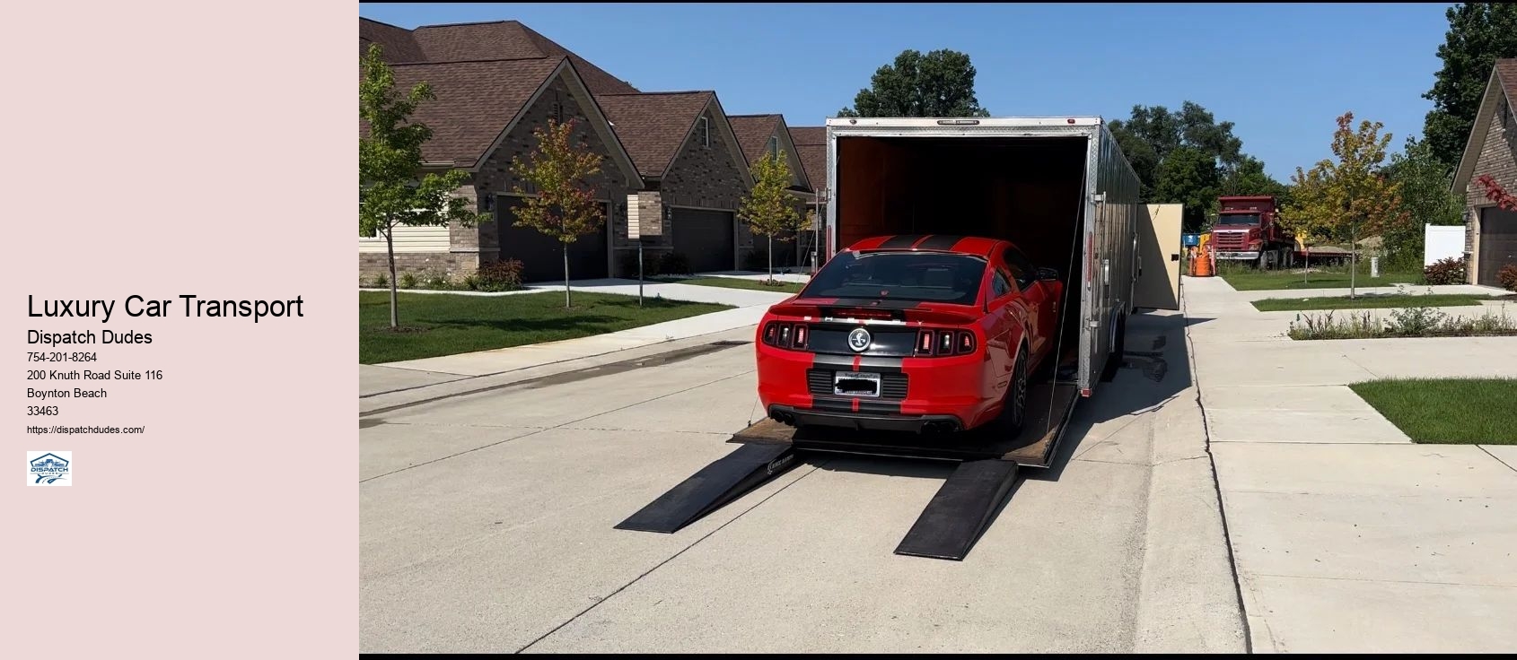 Luxury Car Transport