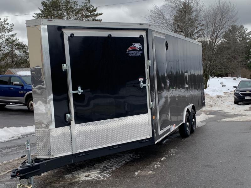 2023 American Hauler 8.5' x 28' 10k Sport Hawk Snowmobile Trailer