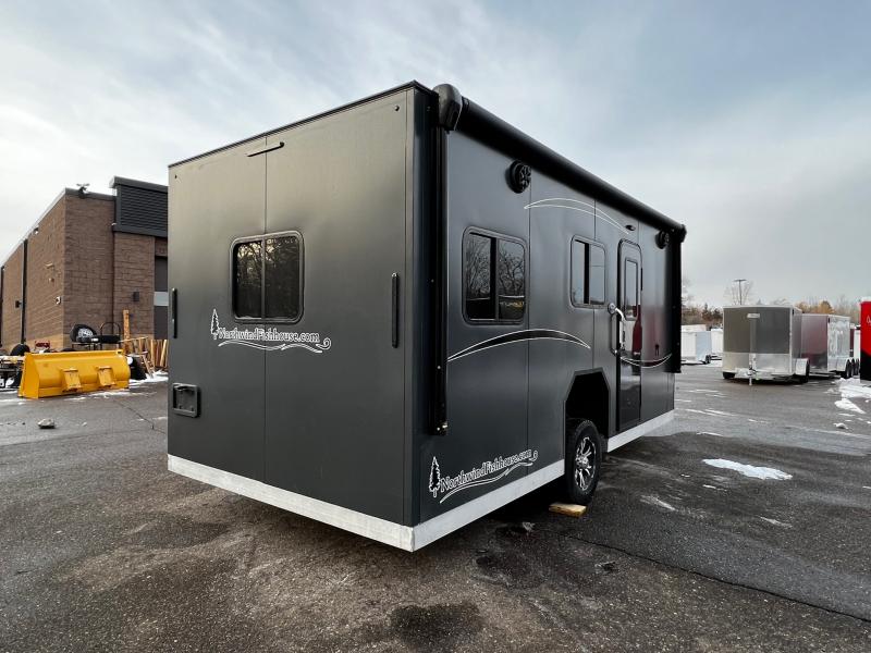 2023 Northwind Fish House NW17 Aluminum Ice House Enclosed Cargo and