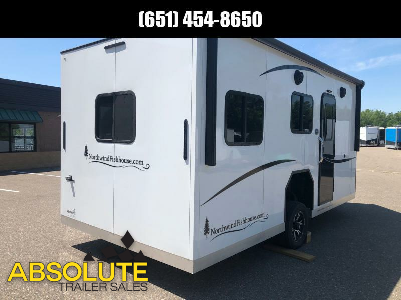 2022 Northwind Fish House NW17 BLOWOUT PRICE Hydraulic Single Axle