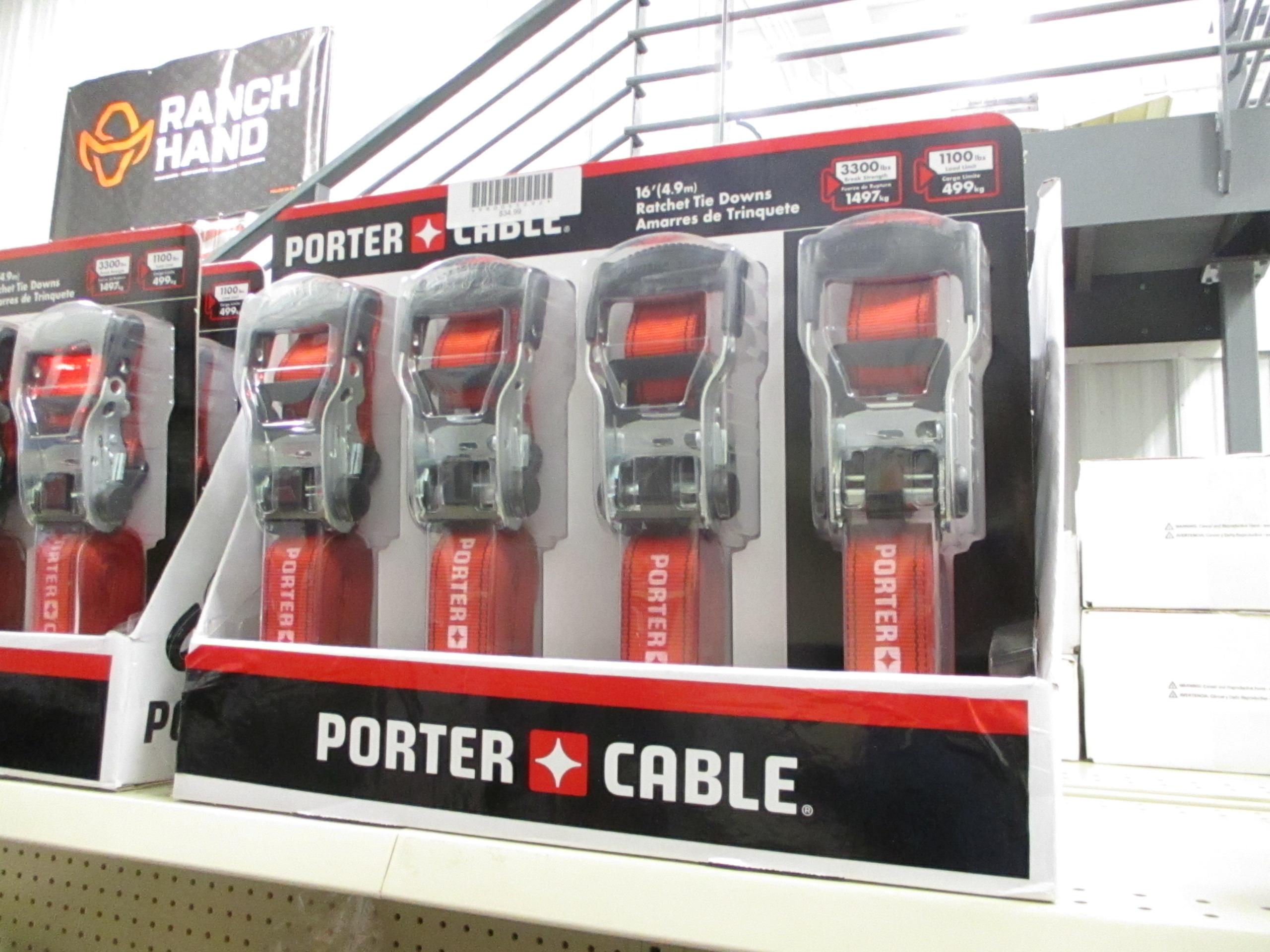 Porter Cable Ratchet Straps