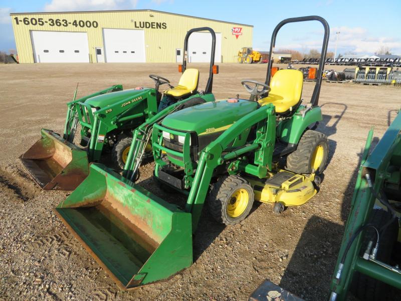 2005 John Deere 2210 Tractor w/Loader and Mower Farm Equipment and