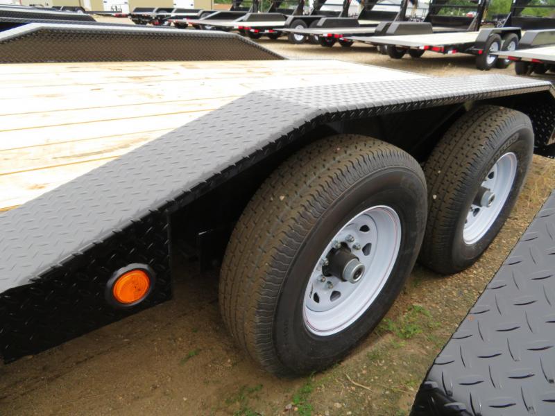 2022 PJ Trailers 20 DriveOver Fender Equipment Trailer Farm