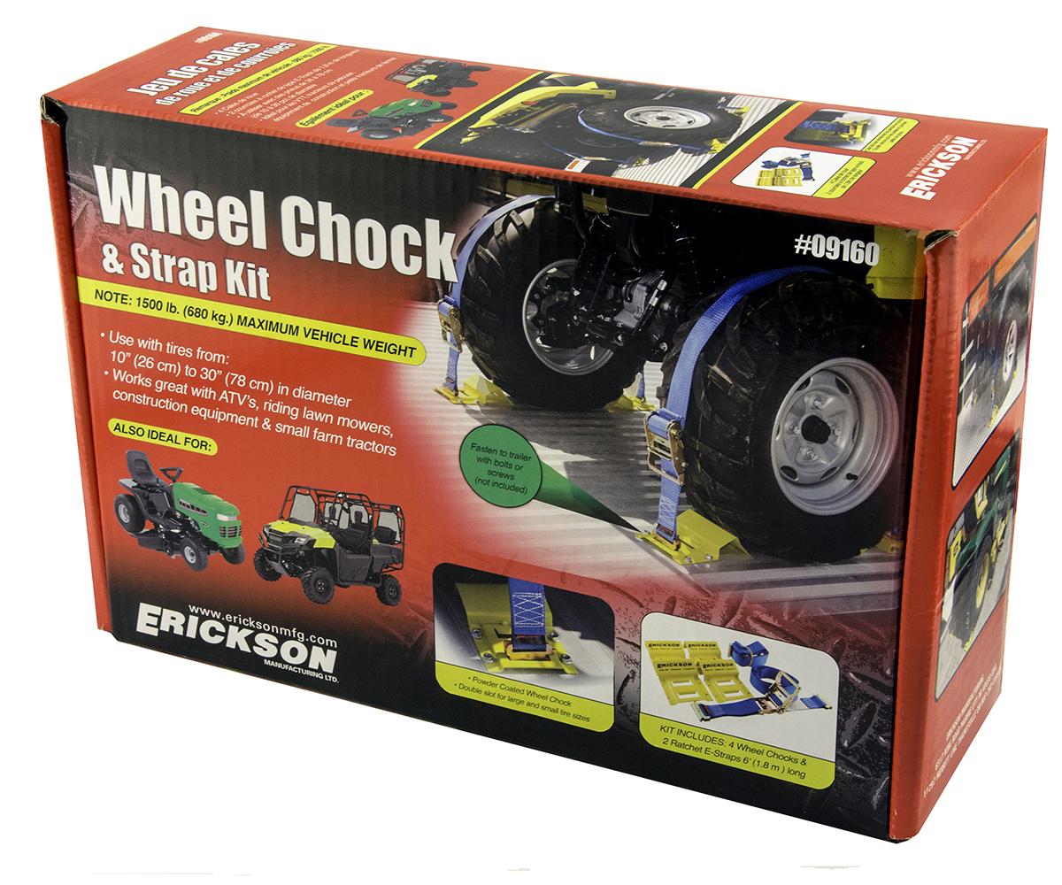 E Track - ATV Wheel Chock Tie Down Kit