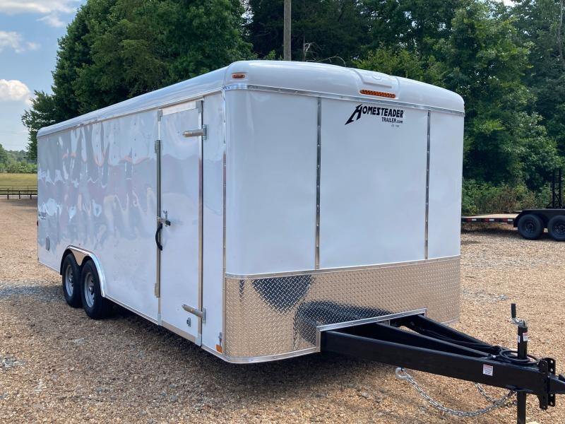 2022 Homesteader 8x20 Challenger Enclosed Trailer Ken Feagin Truck