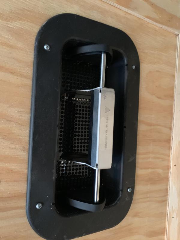 Aluminum Pushout Sidewall Vents