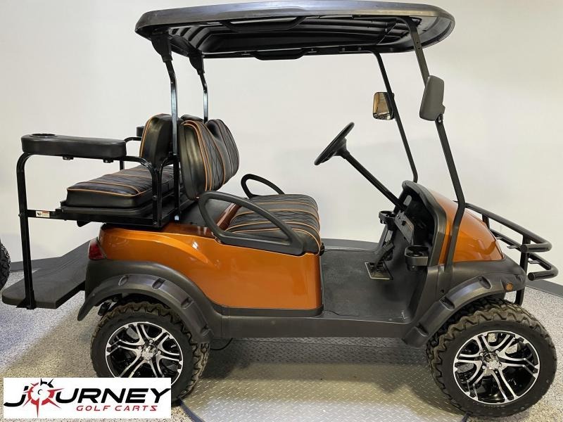 2022 Club Car Journey Edition 4 Passenger Lifted 48V Atomic Orange Golf