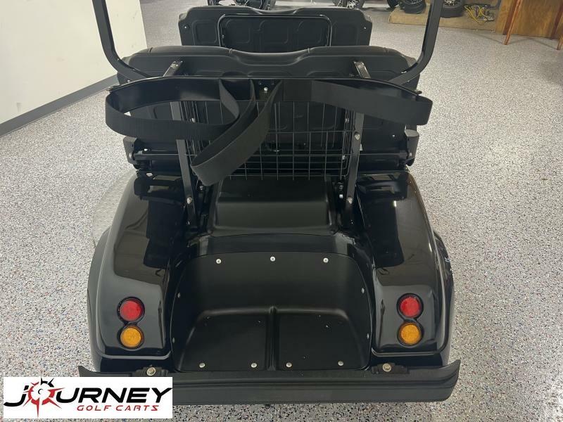 2023 Evolution Carrier 4 Plus Lithium Ion Golf Cart with forward facing