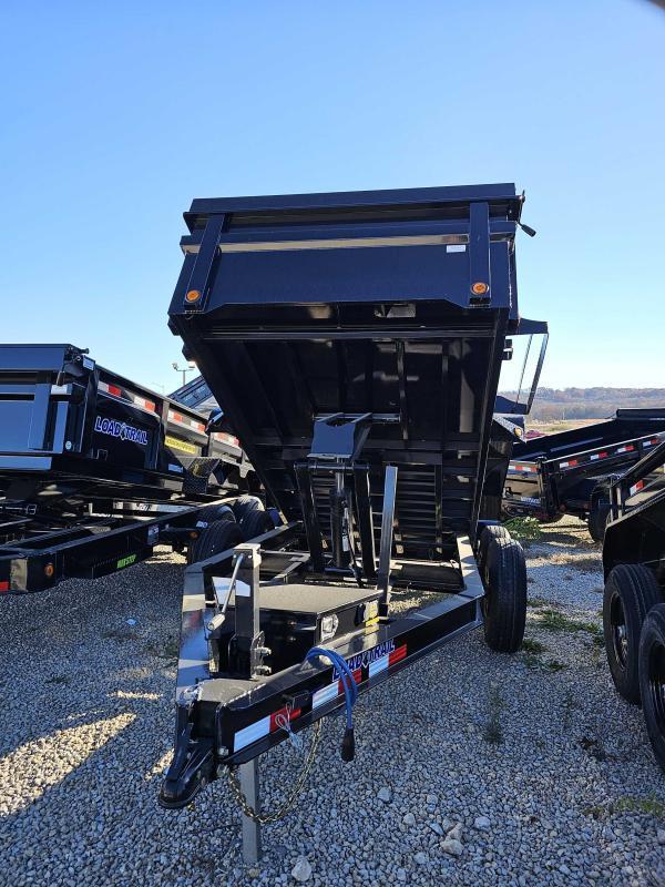 12' X 72" Tandem Axle Dump Trailer Busenbark Trailers Load Trail