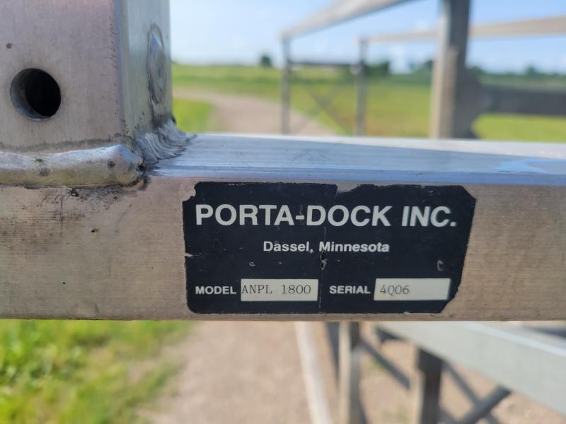 Porta Dock 1800 narrow pontoon cantilever lift Boat Lifts Boat
