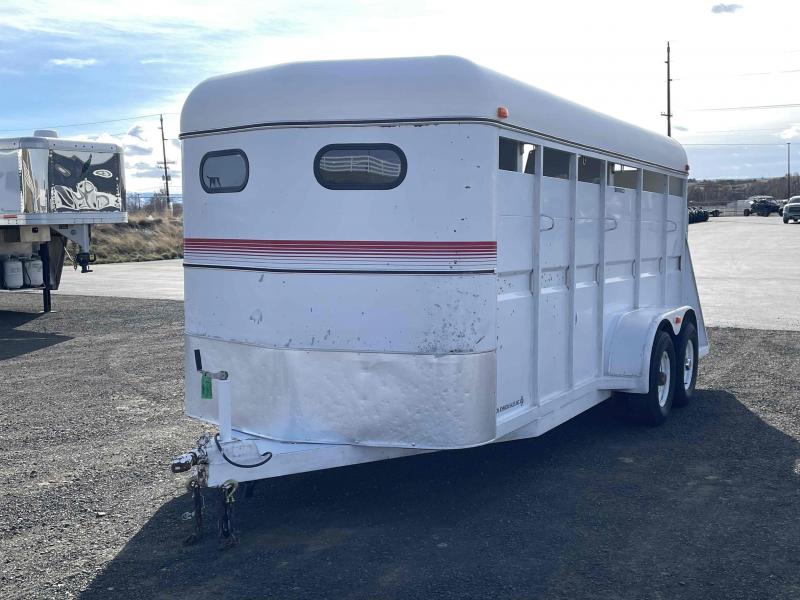 1995 Circle J Trailers Bronco 4H BP Horse Trailer Trailers Sales in