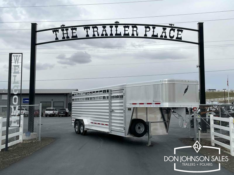 2023 Featherlite 8127 Stock Trailer Trailers Sales in Walla Walla, WA Horse Trailers Stock