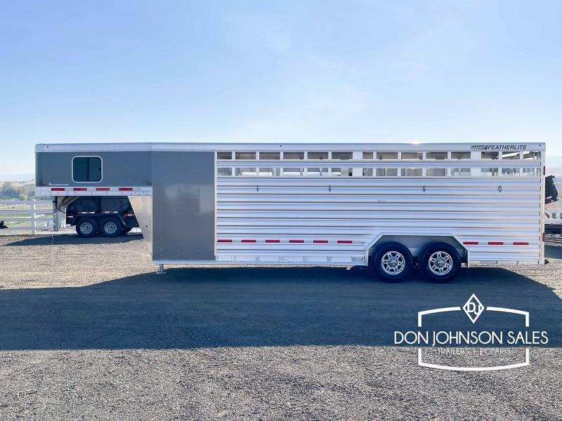 2023 Featherlite 8413 Trailers Sales in Walla Walla, WA Horse Trailers Stock Combo