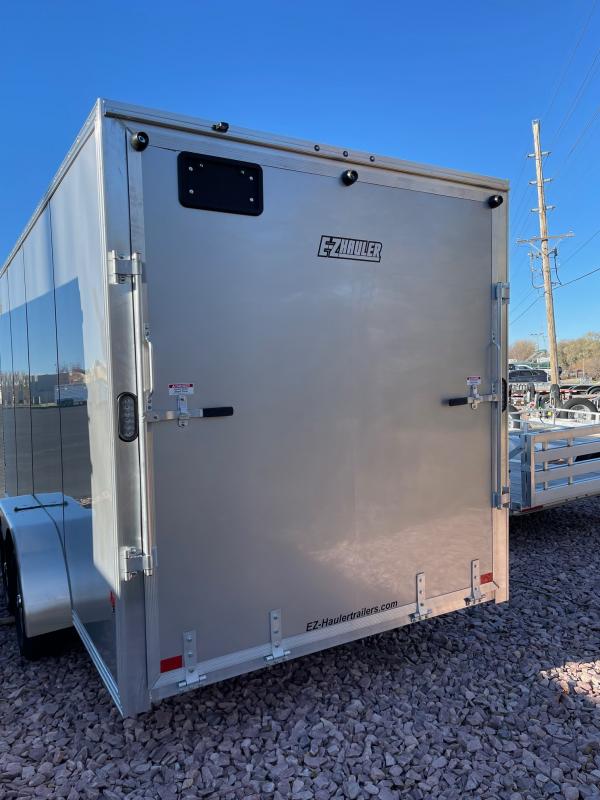 2024 EZ Hauler 7' x 16' Enclosed Aluminum Cargo Trailer Iverson