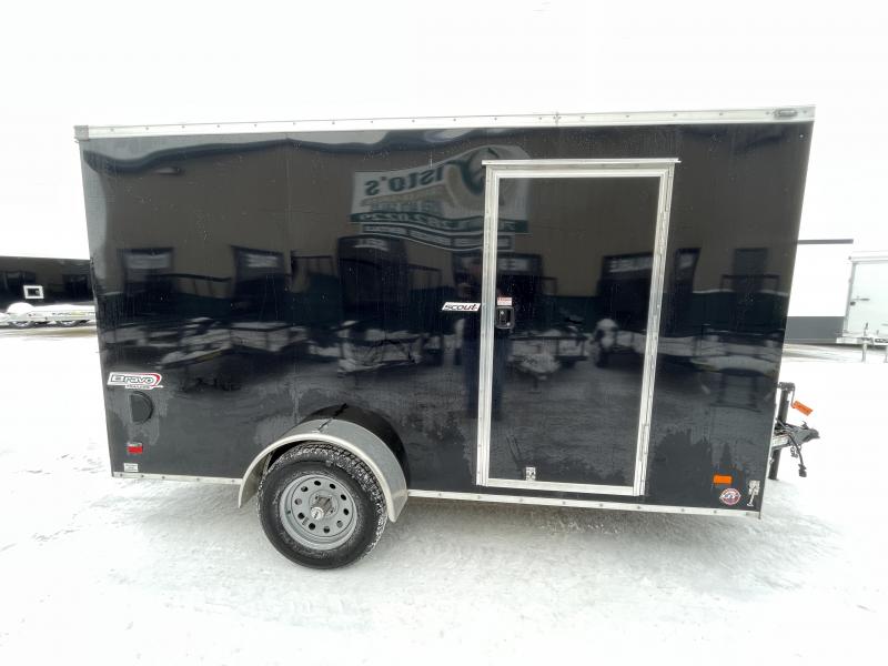 2019 Bravo 7'X12' Enclosed Trailer SC712 Visto's Trailer Sales