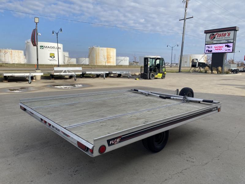 2020 Floe 8.5 x 10' Snowmobile Trailer AC10T Visto's Trailer Sales Trailers for Sale in