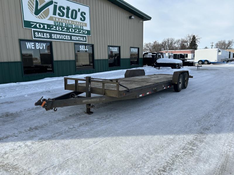 2009 Pj Trailers 82"X24' Tilt Trailer T6242 Visto's Trailer Sales